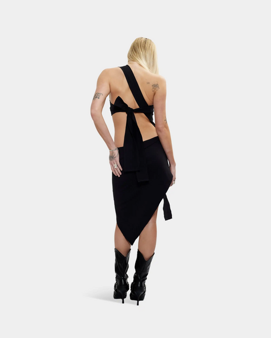 THE SLING DRESS - BLACK