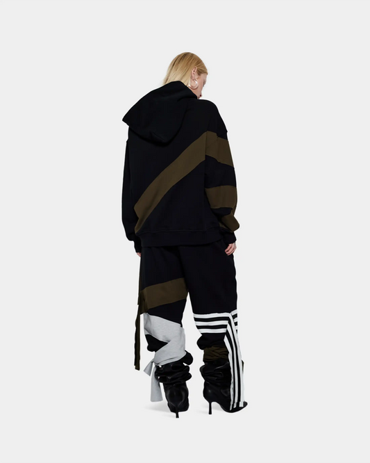 THE WRAP SWEATS - BLACK