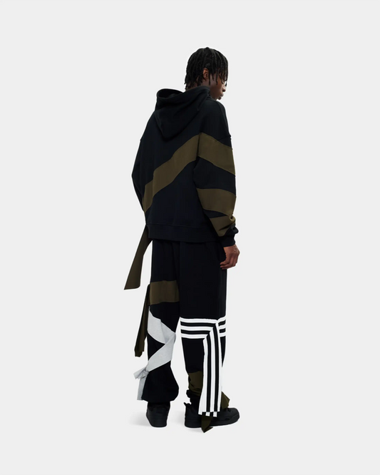 THE WRAP HOODIE - BLACK