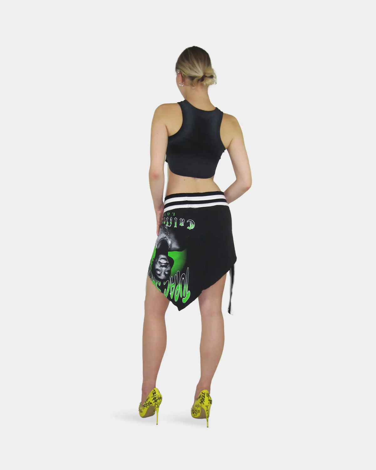 THE DIP SKIRT [BLACK XS] - 1 OF 1