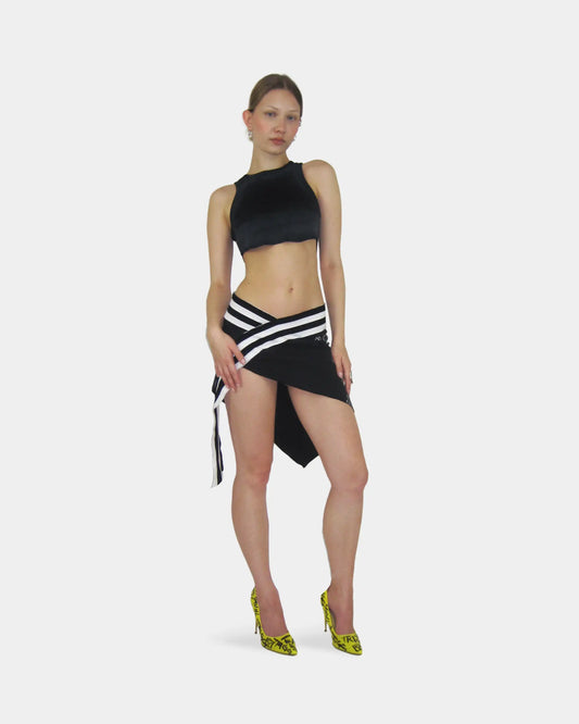 THE DIP SKIRT [BLACK XS] - 1 OF 1