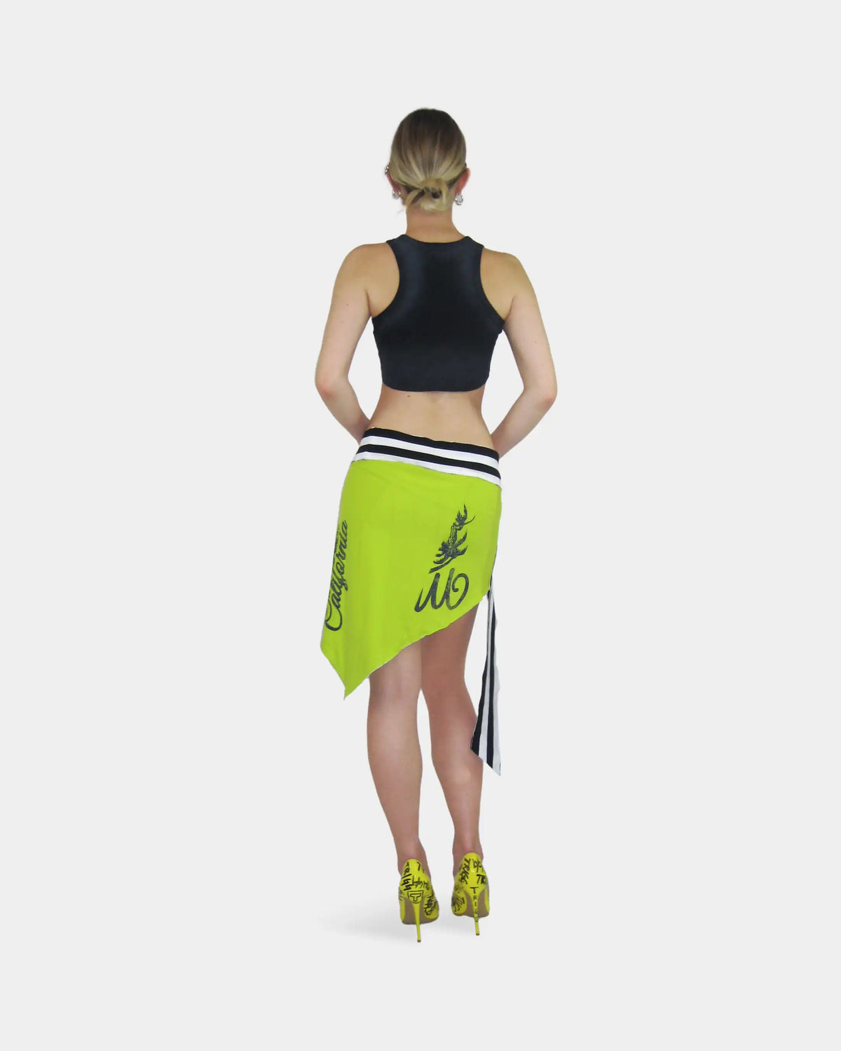 THE DIP SKIRT [GREEN S] - 1 OF 1