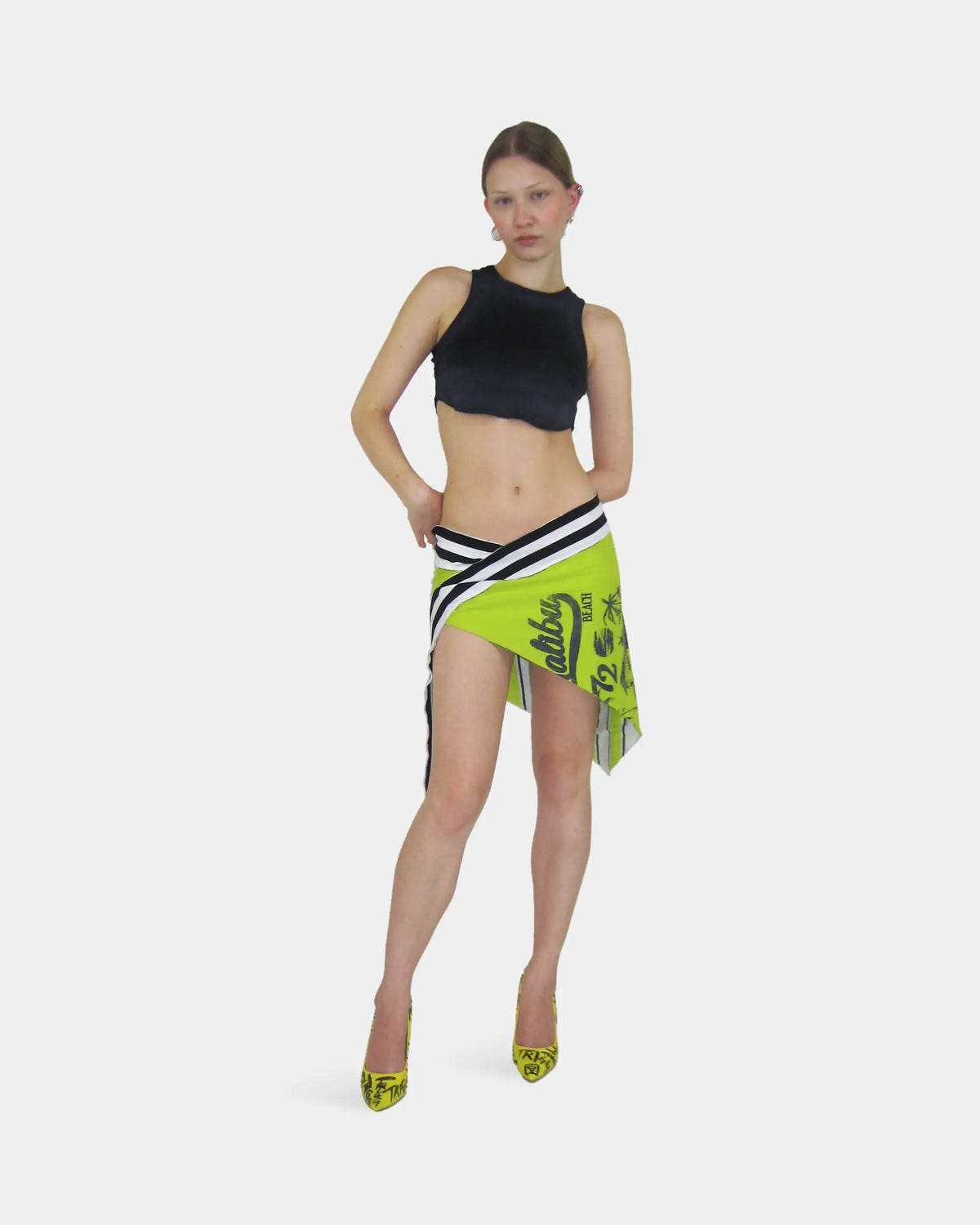 THE DIP SKIRT [GREEN S] - 1 OF 1