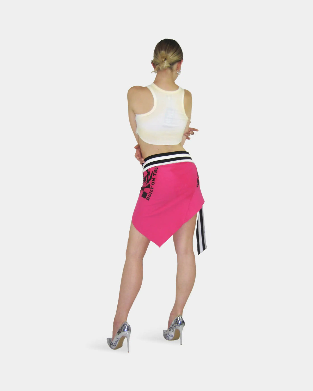 THE DIP SKIRT [PINK XS] - 1 OF 1