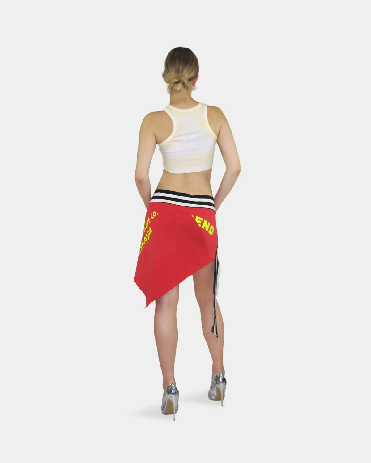 THE DIP SKIRT [RED S] - 1 OF 1