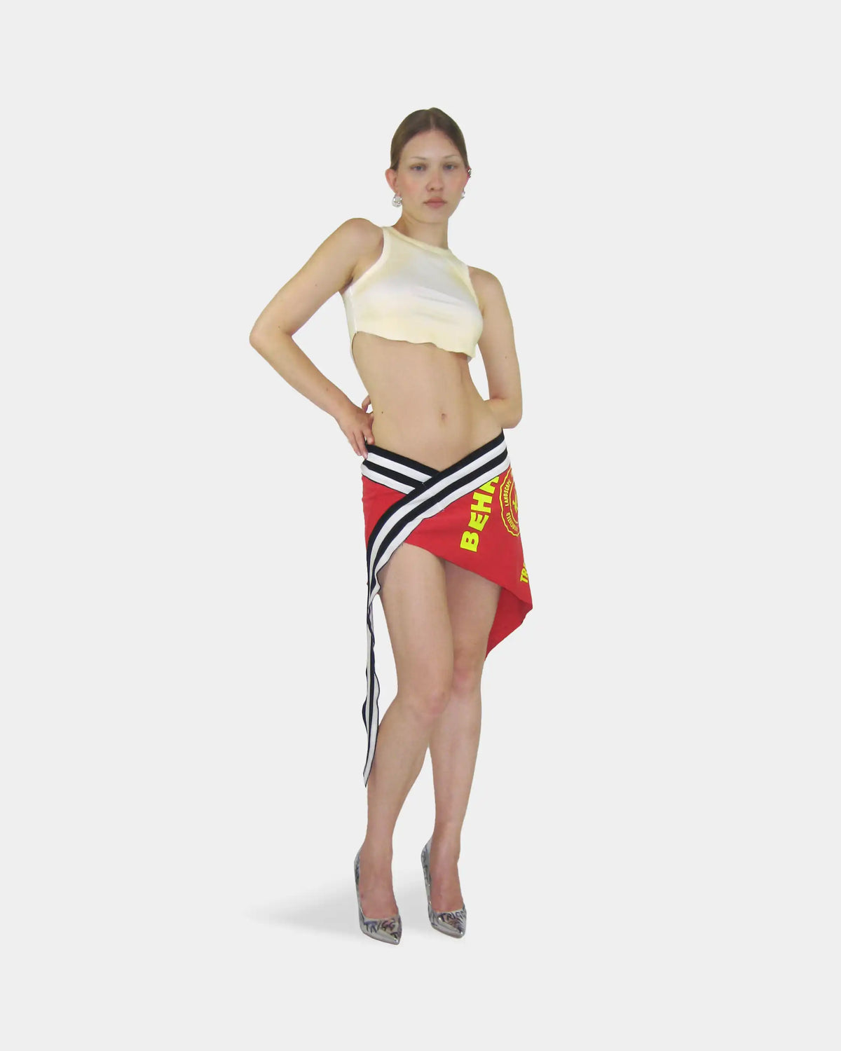 THE DIP SKIRT [RED S] - 1 OF 1